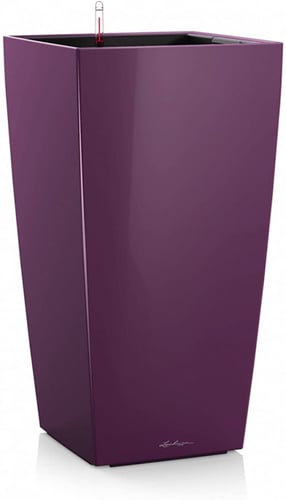 حوض نبات الماني ذاتي الري Lechuza Cubico Premium