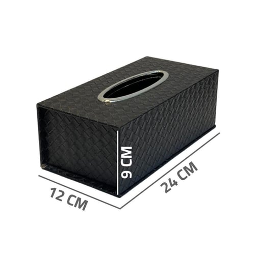 علبة مناديل فخمة جلد فاخر