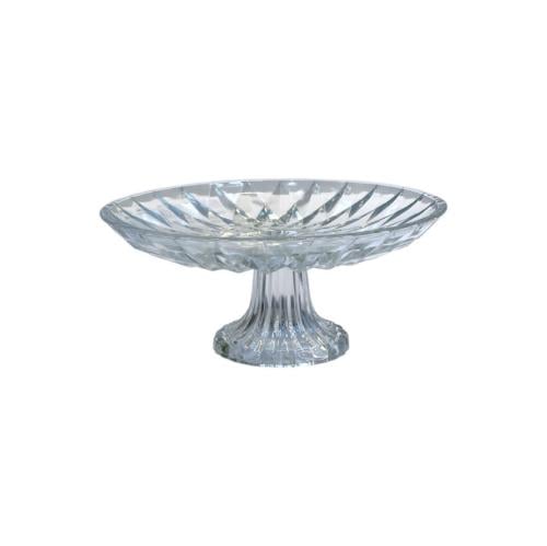 صحن تقديم قزاز دائري بقاعدة