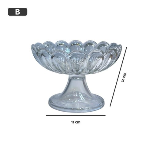 وعاء تقديم زجاج