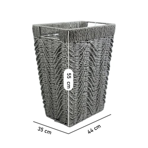 سلة غسيل خوص