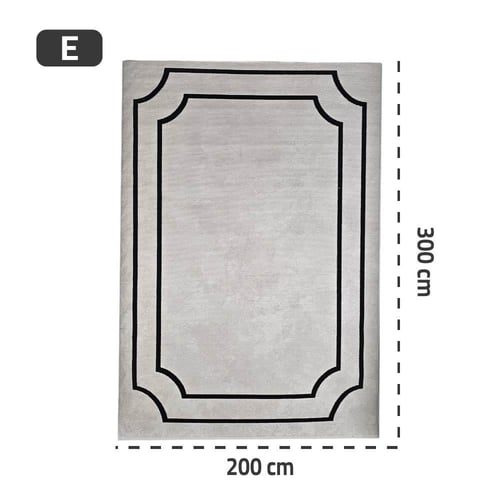 سجاد كلاسيك رمادي