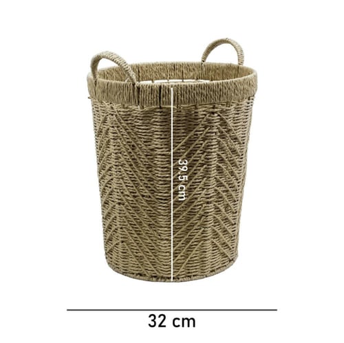 سلة غسيل خوص