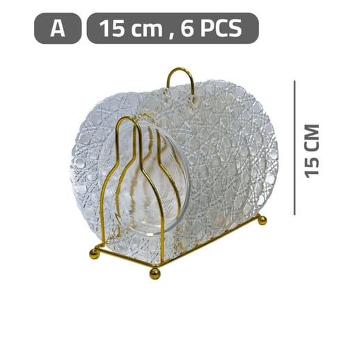 صحون قزاز مع ستاند