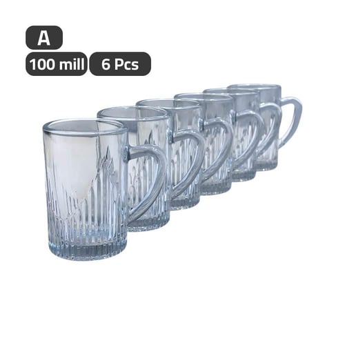 بيالة شاي 6 قطع 100 مل