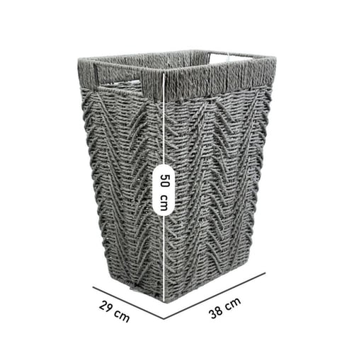 سلة غسيل خوص