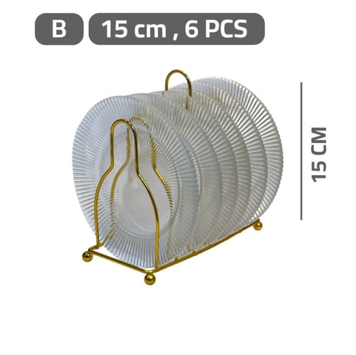 صحون قزاز مع ستاند