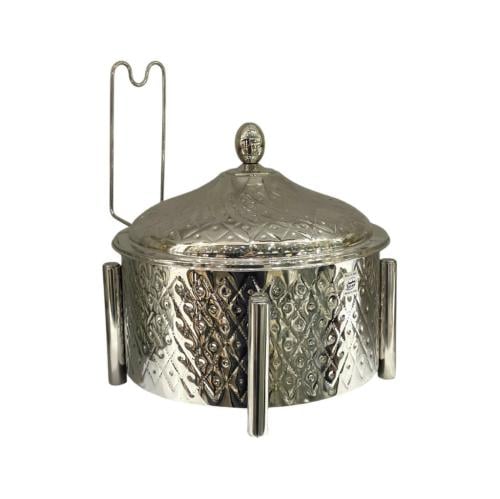 سخانات طعام هندي فضي