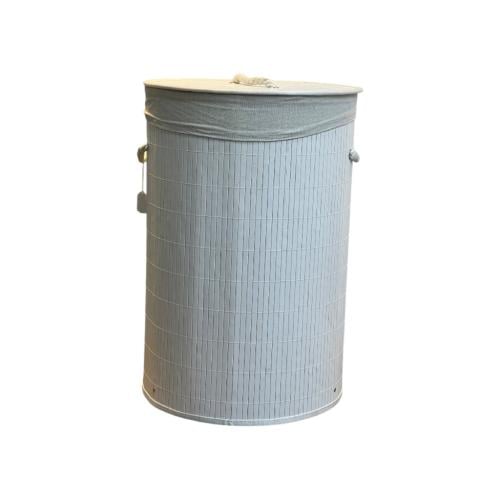 سلة ملابس الغسيل خشب