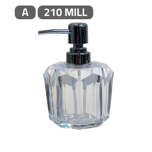 علبة اكريليك شفاف للصابون