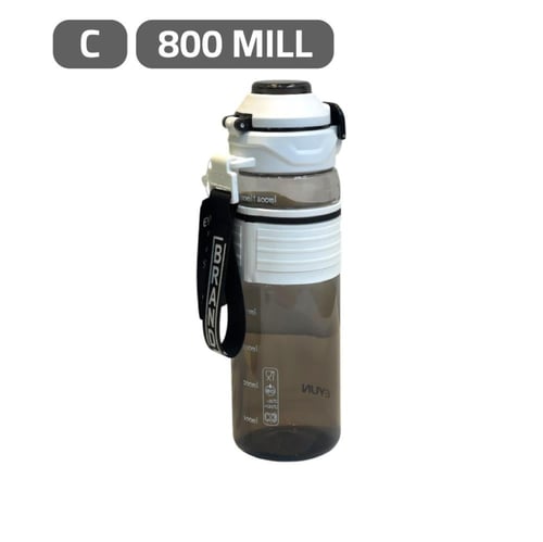 زمزميه رياضيه بلاستيك 800 ملل