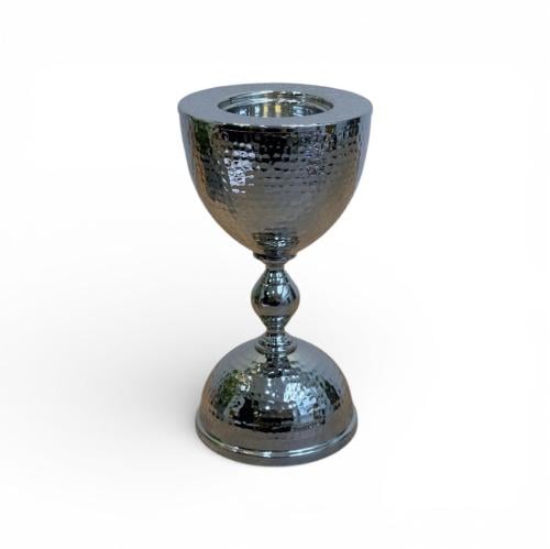 مبخر كبير ستانلس ستيل فضي