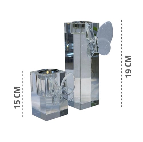 مباخر فاخرة فراشة قطعتين