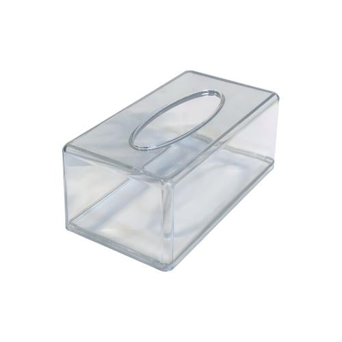 علب مناديل اكريليك شفاف