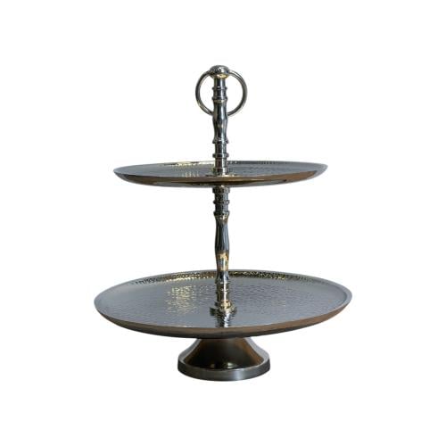 ستاند تقديم ألمونيوم هندي دائري دورين