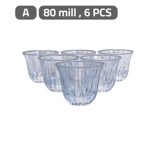 فناجين قهوة عربي زجاج