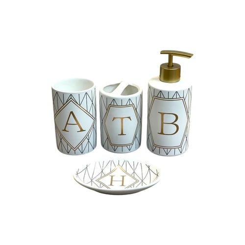 طقم علب صابون 4 قطع