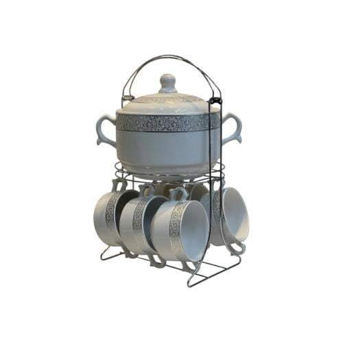 طقم شوربة سيراميك 7 قطع