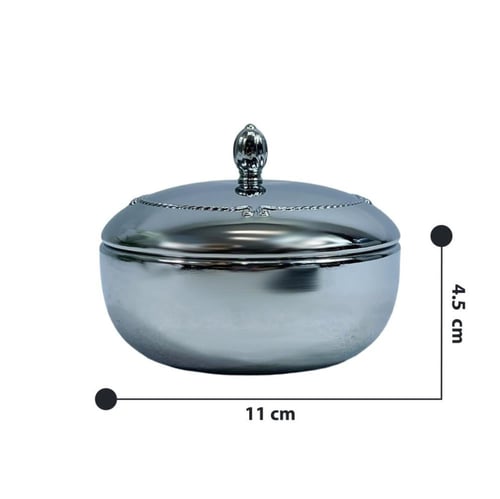 تمرية ستانلس ستيل فضي