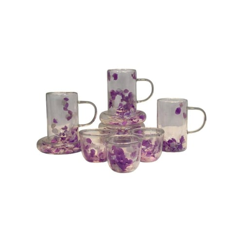 طقم ضيافة ورد مجفف