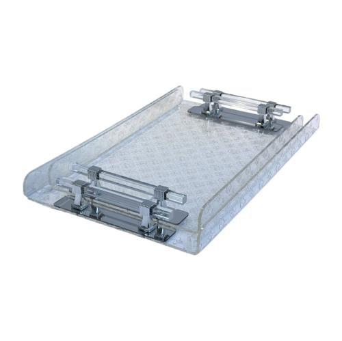 طوفرية تقديم اكريلك مقابض فضي