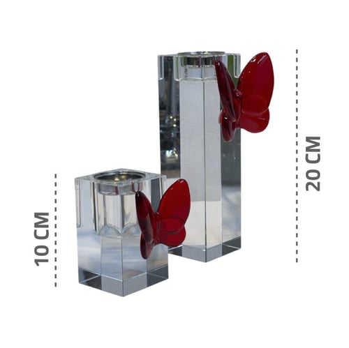 مباخر فاخرة فراشة قطعتين