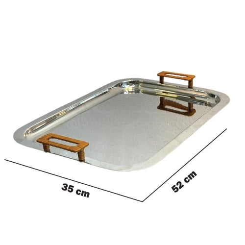 طقم ستانلس ستيل مع الجلد الفاخر