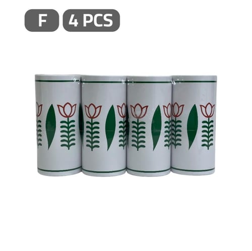 علب مناديل اسطوانية 4 قطع