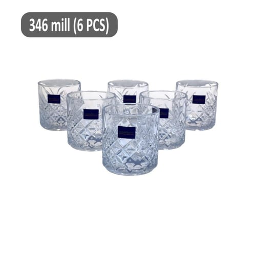 طقم كاسات فاخر للضيوف 6 قطع