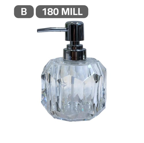 علبة اكريليك شفاف للصابون