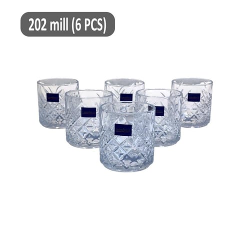 طقم كاسات فاخر للضيوف 6 قطع