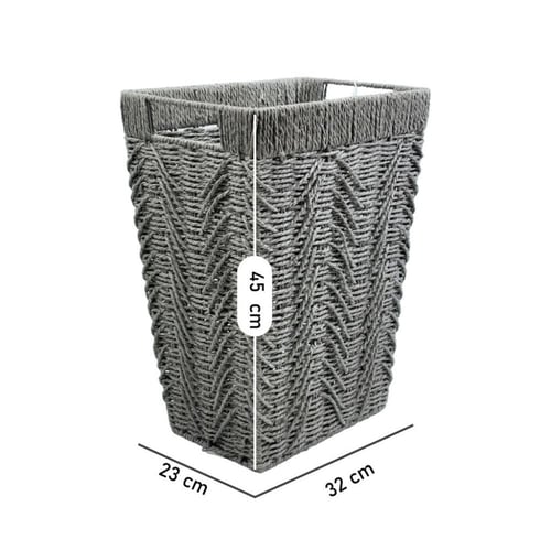 سلة غسيل خوص