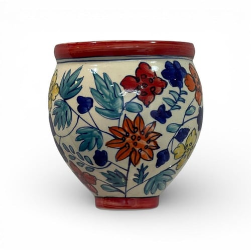 فازة نقشة أزهار