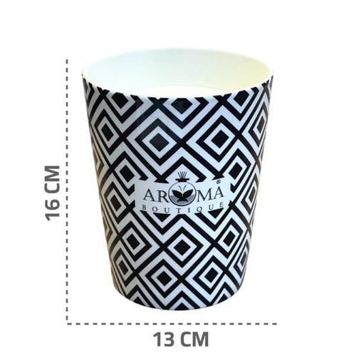 شموع عطريه اروما BLACK WHITE
