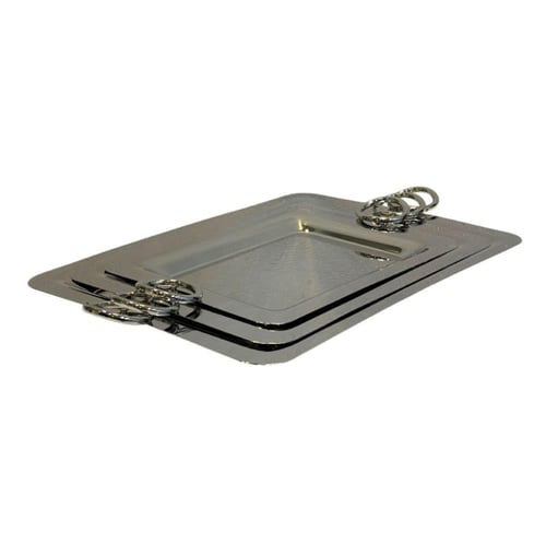 طقم صواني ستانلس