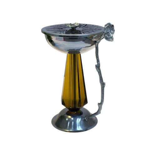 مبخرة وردة ستيل