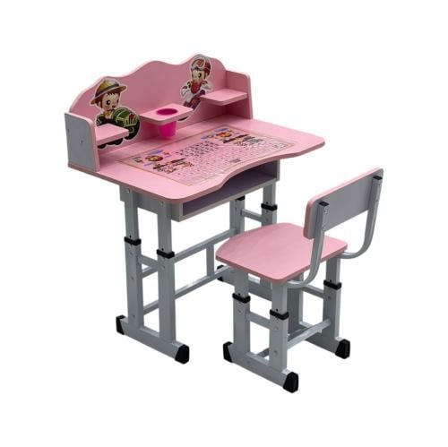 طاولة دراسة للاطفال + كرسي