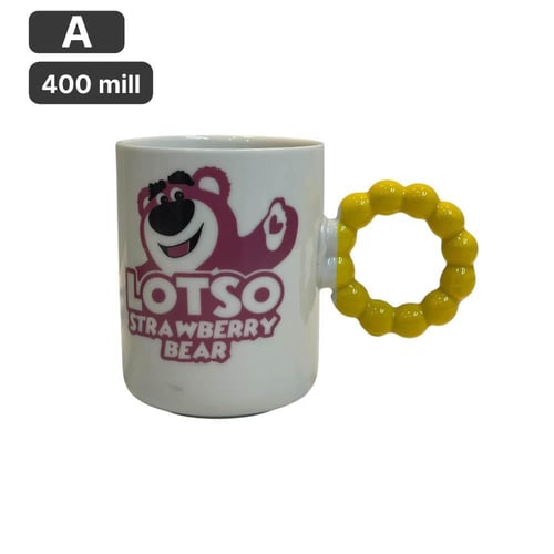 كوب سيراميك رسمة دبدوب