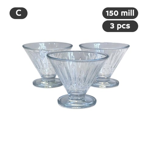 طقم كاسات ايس كريم قزاز