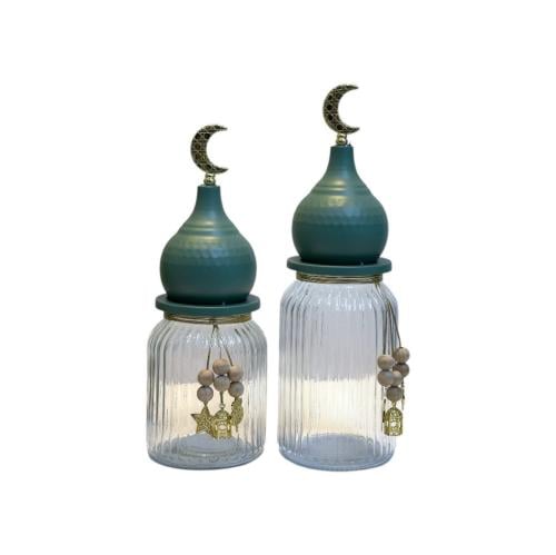 برطمان زجاج بهلال رمضاني