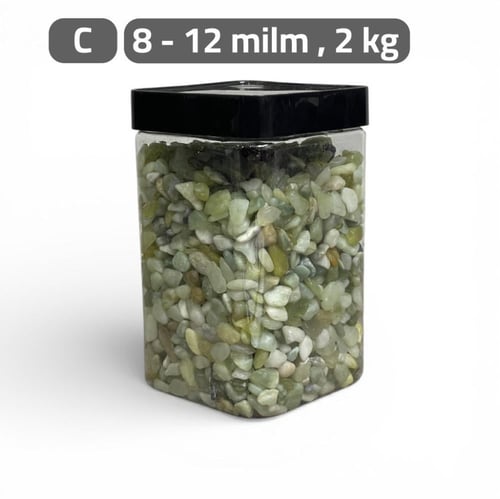 علبة حصى ملون