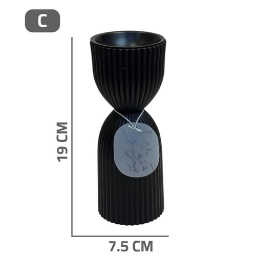 مبخر زجاج مع رسالة ترحيبية