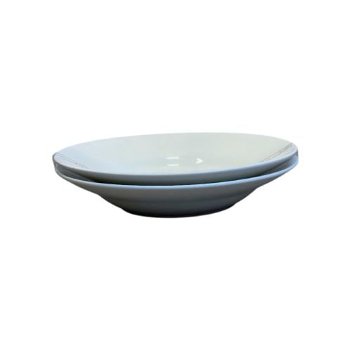 صحن سيراميك ابيض