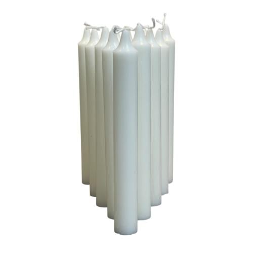 شمع ابيض 15 قطعة