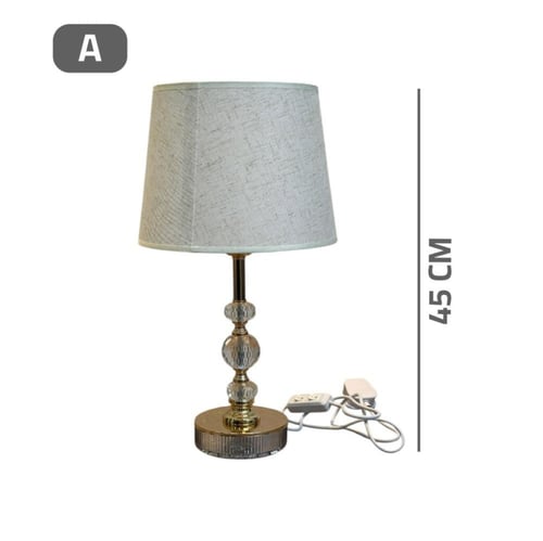 أبجورة كلاسيك طاولة ثلاث كرات كريستال