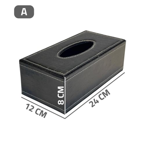 علب مناديل جلد