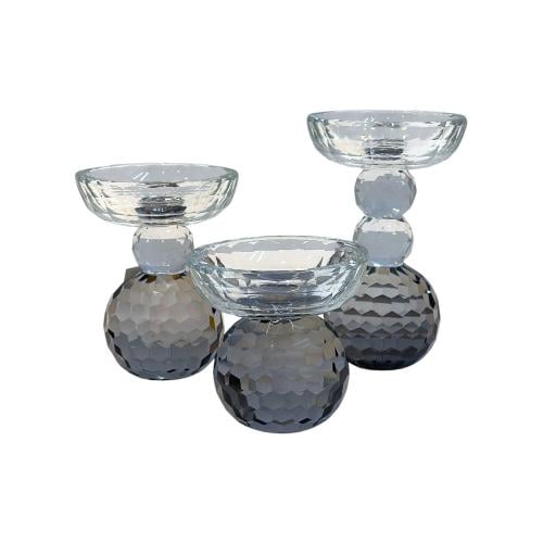 ستاند كرستال أسود شفاف