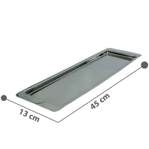 طوفرية ستانلس ستيل مستطيل