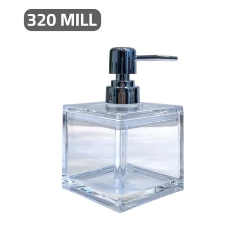 موزع صابون اكريلك شفاف