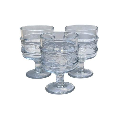 كاسات ايس كريم بقاعدة زجاج